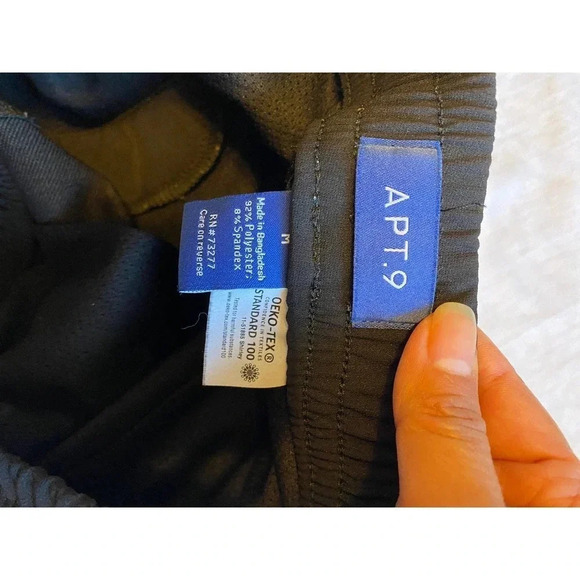 Apt.9 Casual Jogger Pull on Pants Women Size M - Picture 5 of 7